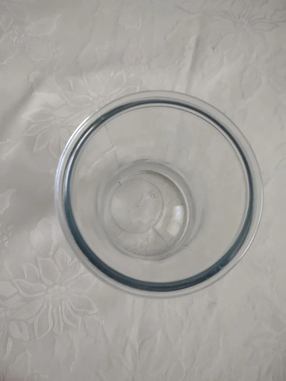 Clear Glass Tall Vase USA